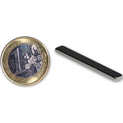 Μαγνήτης Παραλληλεπίπεδος 40x5x2mm Νεοδυμίου Δύναμη Έλξης 2,9kg