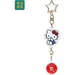Semic Hello Kitty Scorpio Astrological Symbol Μπρελόκ