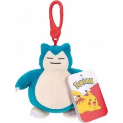 Jazwares Pokemon - Λούτρινα Μπρελόκ 10 Εκ. W14 Snorlax JW095177-W14
