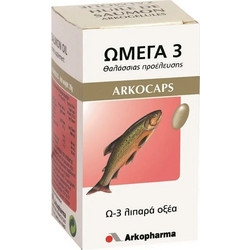 Arkopharma Arkocaps Omega 3 Ιχθυέλαιο 60 Κάψουλες
