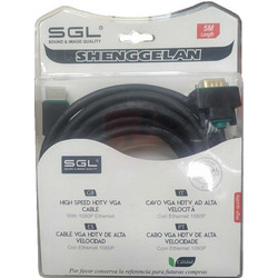 Καλώδιο δεδομένων HDMI σε VGA - 5m - 1592 - 200431
