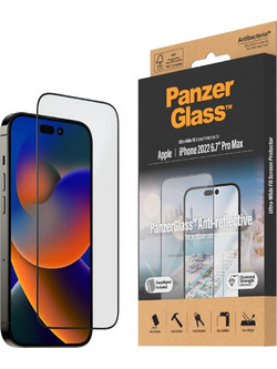 PanzerGlass Γυαλί προστασίας Fullcover Anti-Reflective Armor Protection ULTRA Wide Fit Case Friendly 0.3MM, με οδηγό τοποθέτησης για Apple iPhone 14 PRO Max 6.7 5G 2022 - PG-2790