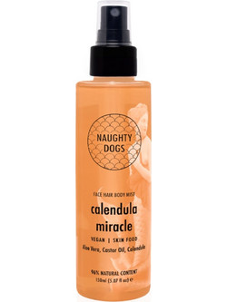 Naughty Dogs Calendula Miracle Face Hair & Body Mist 150ml