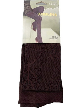 Γυναικείο Κάλσον με σχέδιο Animal Print σε Καφέ χρώμα (200Den) Καφέ