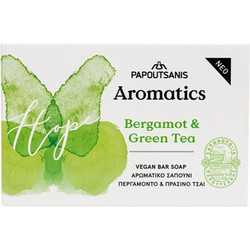 Papoutsanis Hope Bergamot & Green Tea Σαπούνι 100gr