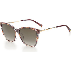 Missoni MIS0003/S 5ND/HA Γυναικεία Γυαλιά Ηλίου Πεταλούδα Κοκάλινα Μεταλλικά Χρυσά Ταρταρούγα με Καφέ Polarized Φακό