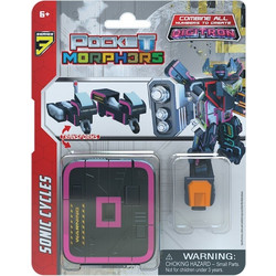 JUST TOYS POCKET MORPHERS SERIES 3 SONIC CYCLES No 0 6950
