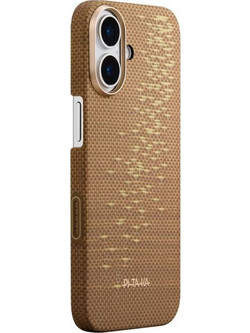 Θήκη iPhone 17 Pitaka Ultra-Slim Case Golden Glint