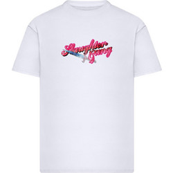 21 Savage Collegiate Oversize Tee white