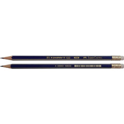 Faber-Castell Goldfaber 1222 Μολύβι HB με Γόμα Μπλε (116800) (FAB116800)