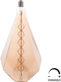 ΛΑΜΠΤΗΡΑΣ LED FILAMENT 8W E27 3000K GOLD COLOR DIMMABLE HM4057