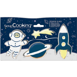 Scrap Cooking Σετ 4 κουπ-πατ - Διάστημα