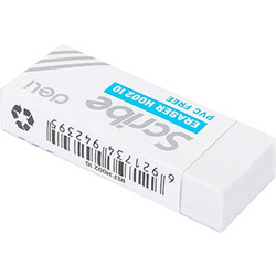 Γόμα Deli Scribe (54x20x10mm) - Λευκή 231.00210