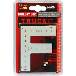 ΓΡΑΜΜΑ F ΚΟΚΚΙΝΟ 24V LED