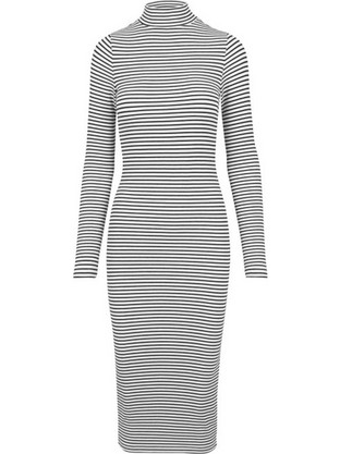 Urban Classics Midi Καθημερινό Φόρεμα Μαύρο TB1709