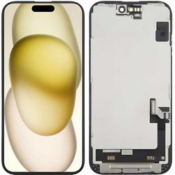 Γνήσια Οθόνη iPhone 16 Original OLED & Touchscreen Service Pack