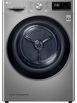 LG RC80V9EV2W Στεγνωτήριο Ρούχων 8kg A+++ με Αντλία Θερμότητας