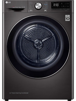 LG RC90V9JV2W Στεγνωτήριο Ρούχων 9kg A+++ με Αντλία Θερμότητας
