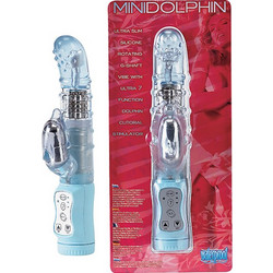 You2Toys Mini Dolphin Δονητής Bullet 14cm Clear