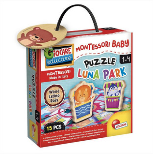 Παιδικό Puzzle Lisciani Giochi Montessori Baby Luna Park
