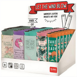 Legami Lighters Let The Wind Blow - BLKIT3