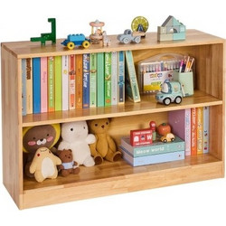 Ράφι Βιβλίων VEVOR Montessori, Πλάτος 870 mm Οργανωτής Αποθήκευσης Παιχνιδιών, 2 Επίπεδα Ντουλάπι Αποθήκευσης για Παιδιά, Έπιπλα Παιδικού Σταθμού, Ράφι Βιβλίων για Παιδιά για Υπνοδωμάτιο, Βρεφονηπιακό