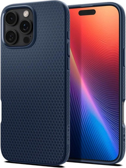 Spigen Θήκη Liquid Air iPhone 16 Pro Max Navy Blue
