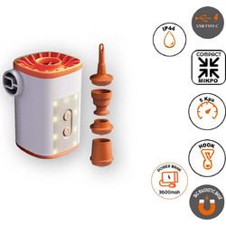 Alpin Air 5 Pro Συμπαγής Τρόμπα Αέρα + Powebank 5kpa 3600mAh 5C3 11188
