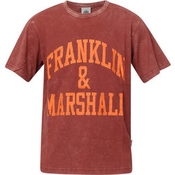 Franklin & Marshall BIG LOGO JERSEY Κεραμιδί