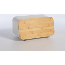 Ψωμιέρα Μεταλλική Nef-Nef Homeware Bread Basket White 34.5x19x17