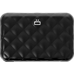 Ogon Quilted Button μαύρο Πορτοφόλι & Θήκη καρτών Wallet Black 3760127779995