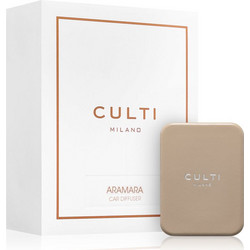 Culti Milano Car Diffuser Taupe Aramara άρωμα για αυτοκίνητο + ανταλλακτικό για γέμιισμα 1 τμχ