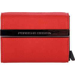 Porsche Design Secrid Special Edition δερμάτινο Πορτοφόλι & Θήκη Καρτών RFID 6,5x9,5x2cm Lava Orange OSE09800.020