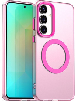 Techsuit CandyCase MagSafe Back Cover Pink (Samsung Galaxy S25 FE)