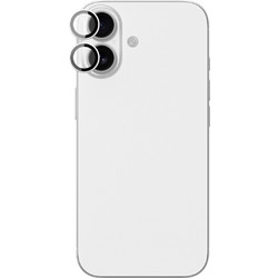 AmazingThing Lens Glass for iPhone 17 with Silver Aluminum Frame