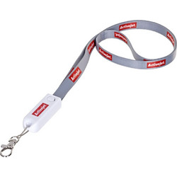 Activejet lanyard with charging cable 3-in-1 phone charger