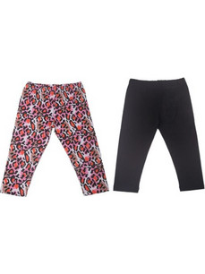 Joyce Girl's 2P kapri Kolan 2313403 Black/White