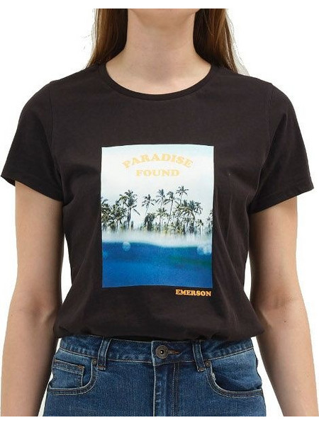 Emerson Wmn's Photo T-shirt 211.EW33.84 Black