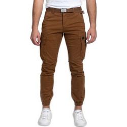 Victory Dartford Ανδρικό Παντελόνι Cargo Joggers Ελαστικό Κανονική Εφαρμογή Ταμπά