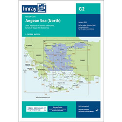 Βόρειο Αιγαίο - G2 Ναυτικός Χάρτης Imray