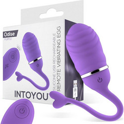 IntoYou Odise Δονητής Egg για Ζευγάρια με Τηλεχειριστήριο Μωβ