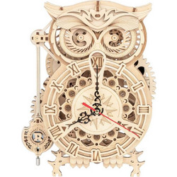 Robotime Owl Clock LK503