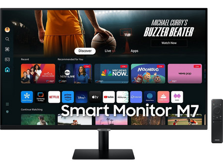 Samsung M7 M70F VA HDR Smart Monitor 32" 3840x2160 4K UHD 60Hz 4ms Black