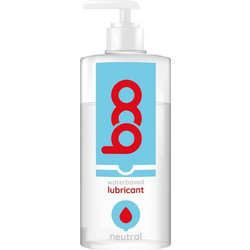 BOO Neutral Λιπαντικό Gel Νερού Κόλπου & Πρωκτού 500ml