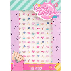 CREATE IT! ΑΥΤΟΚΟΛΛΗΤΑ ΝΥΧΙΩΝ CANDY EXPLOSION ΠΑΓΩΤΑ DONUTS