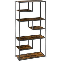 HOMCOM Βιβλιοθήκη 83x34x180cm 838-305V00RB