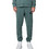 Body Action Ανδρικό Παντελόνι Φόρμας Fleece με Λάστιχο Βεραμάν 023532
