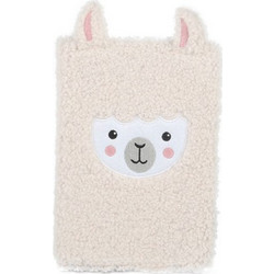 Llama A5 Plush Lined Notebook