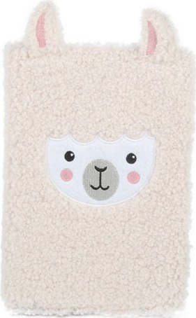 Llama A5 Plush Lined Notebook
