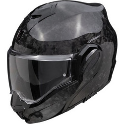Scorpion Exo-Tech Evo Carbon Solid Matt Black Κράνος Μηχανής Crossover / Modular 1500gr